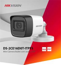 Hikvision DS-2CE16D0T-ITPFS 2 Mp 4 In 1 Mini Ir Bullet Kamera ( Dahili Mikrofon-Koaksiyel) 